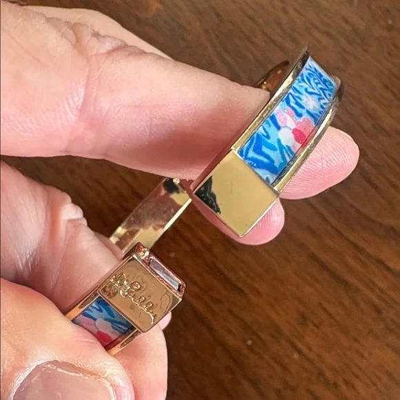 Set of 3 Lilly Pulitzer bangle bracelets - Picture 10 of 10